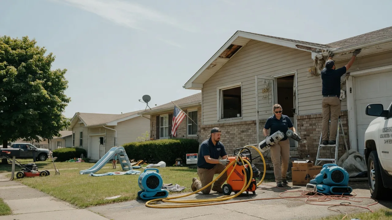 Water Damage Restoration in Hope, IN near me